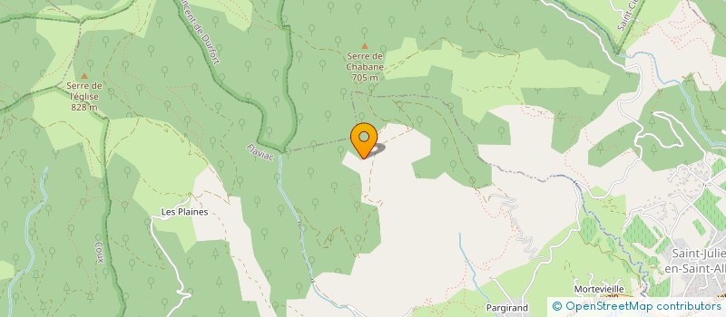 localisation de l'entreprise SCI COMMUNAUTE DE VIE CREATIVE  FLAVIAC