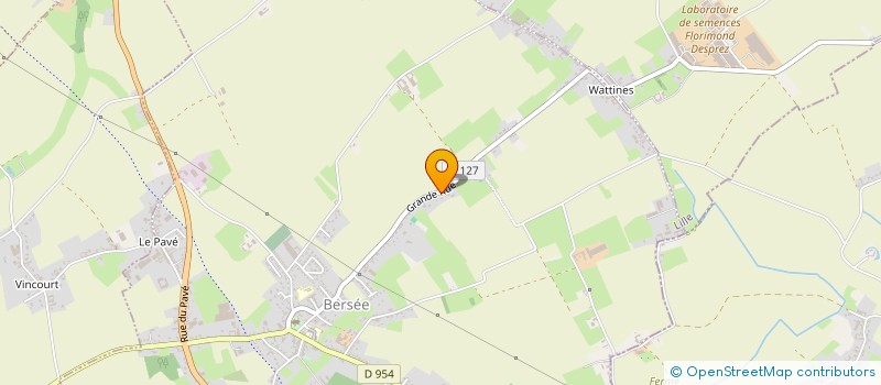 localisation de l'entreprise SCI COMMUNE DIDIER  BERSEE