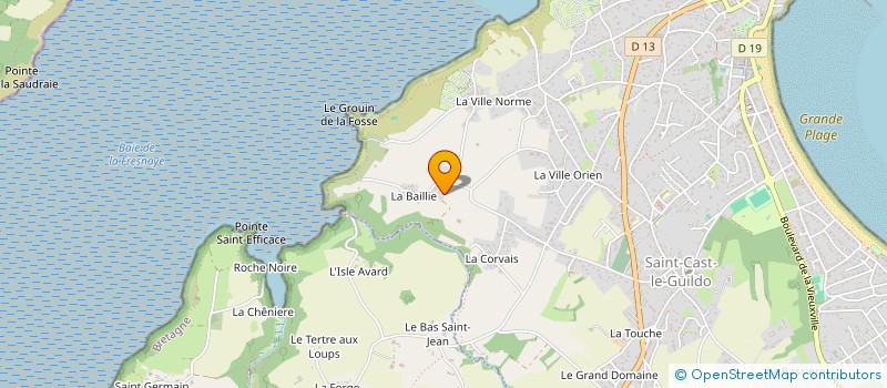 localisation de l'entreprise SCI COMODE  SAINT-CAST-LE-GUILDO