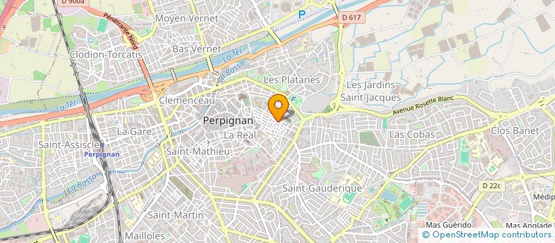 localisation de l'entreprise SCI COMOJEEP  PERPIGNAN