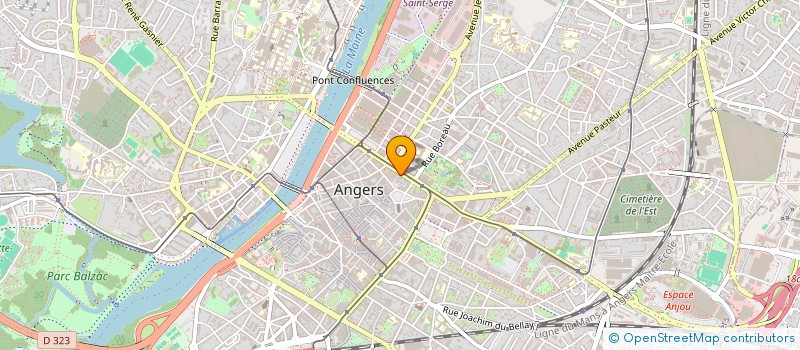 localisation de l'entreprise SCI COMORE  OUDON