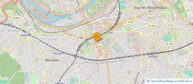 localisation de l'entreprise SCI COMPAGNIE D INVESTISSEMENT EIFFEL à ISSY-LES-MOULINEAUX