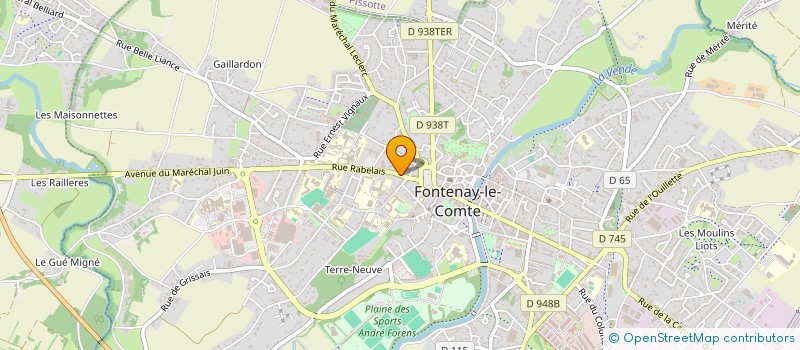 localisation de l'entreprise SCI COMPAGNIE FINANCIERE SAINT-AUBIN  FONTENAY-LE-COMTE