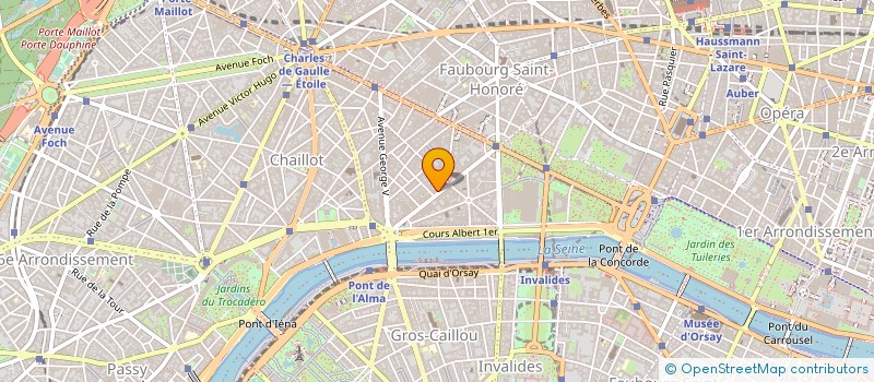 localisation de l'entreprise SCI COMPAGNIE FONCIERE CORSE  PARIS