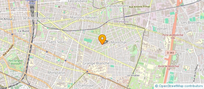 localisation de l'entreprise SCI COMPAGNIE FONCIERE DES TRANSPORTS  LYON