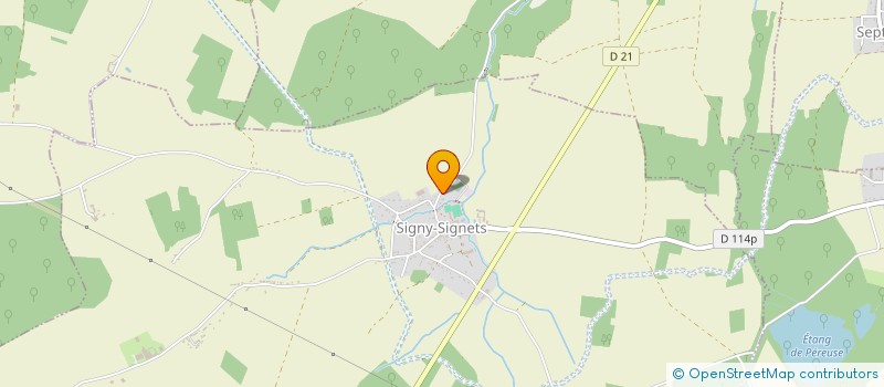 localisation de l'entreprise SCI COMPAGNIE LA FAMILLE  SIGNY-SIGNETS