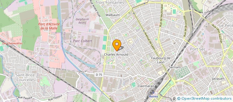 localisation de l'entreprise SCI COMPAGNIE VGFL 9001  REIMS