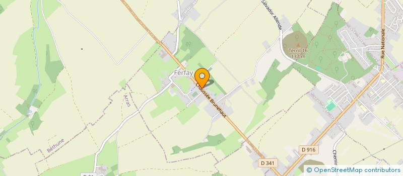 localisation de l'entreprise SCI COMPAGNON  FERFAY