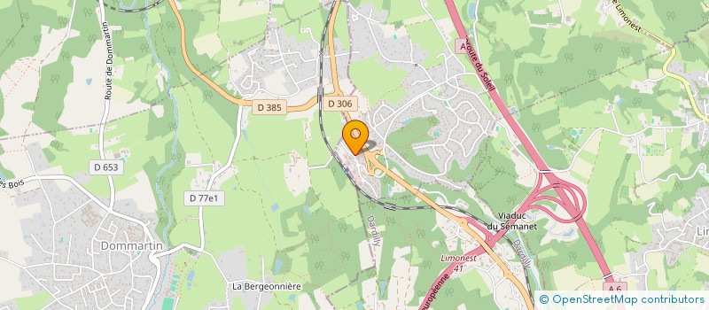 localisation de l'entreprise SCI COMPASS  LISSIEU