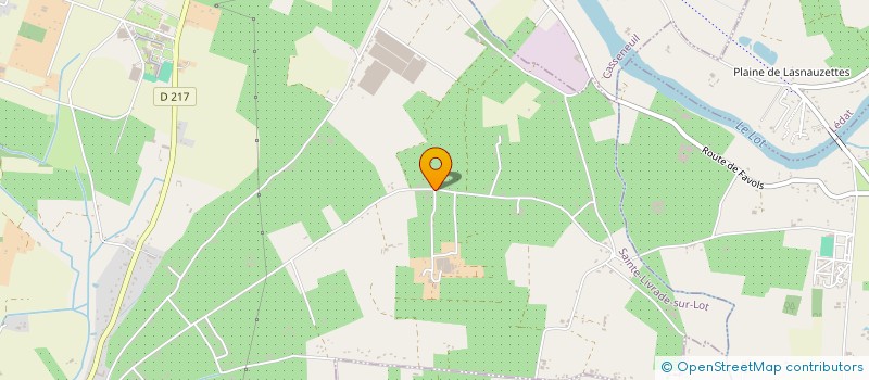 localisation de l'entreprise SCI COMPAYROT  SAINTE-LIVRADE-SUR-LOT