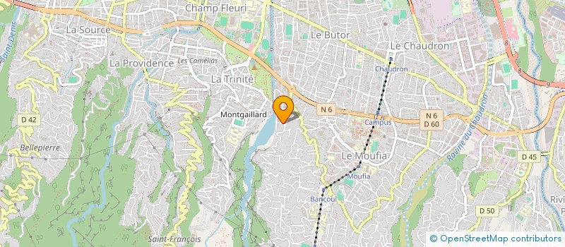 localisation de l'entreprise SCI COMPEROU à SAINT-DENIS