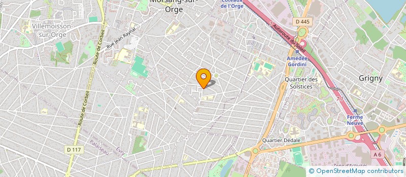 localisation de l'entreprise SCI COMPIEGNE à MORSANG-SUR-ORGE