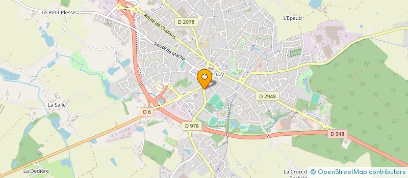 localisation de l'entreprise SCI COMPOSTELLE  AIZENAY