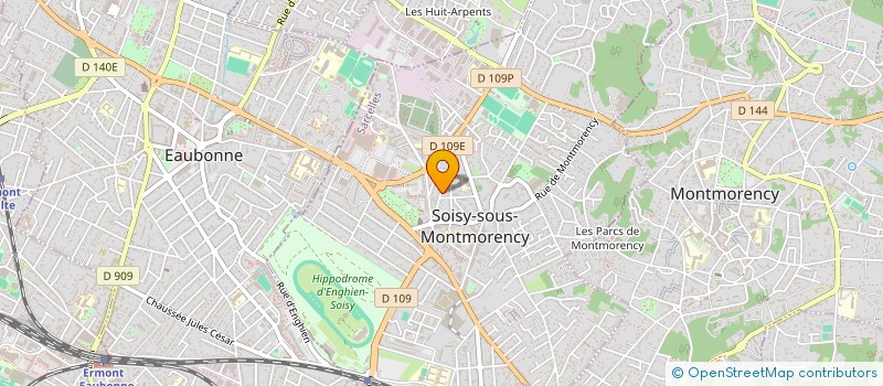 localisation de l'entreprise SCI COMPOZE à SOISY-SOUS-MONTMORENCY