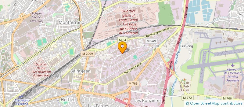 localisation de l'entreprise SCI COMPTOIR IMMO  CLERMONT-FERRAND