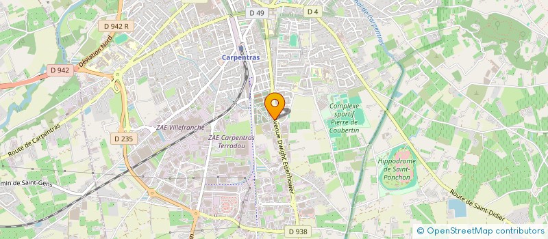 localisation de l'entreprise SCI COMTAT SC  CARPENTRAS