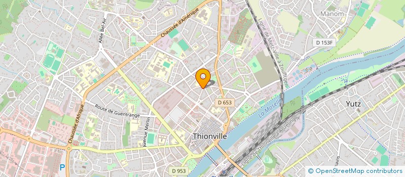 localisation de l'entreprise SCI COMTE HENRI à THIONVILLE