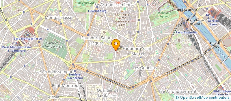 localisation de l'entreprise SCI COMTE-PAJOT  PARIS