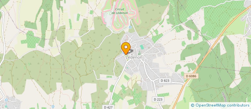 localisation de l'entreprise SCI COMTE VIGNA  CABRIERES