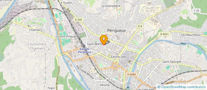 localisation de l'entreprise SCI COMTESSE à PERIGUEUX
