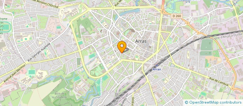 localisation de l'entreprise SCI COMTESSE CAPUCINS à ARRAS