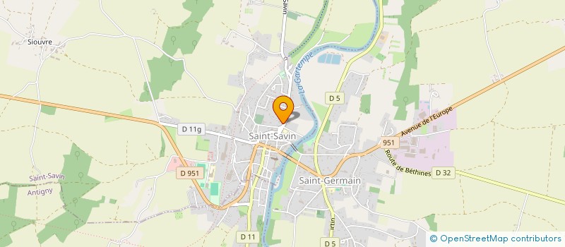 localisation de l'entreprise SCI CONAMICA  SAINT-SAVIN