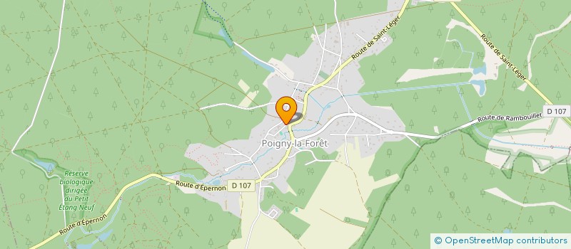 localisation de l'entreprise SCI CONBERT  POIGNY-LA-FORET