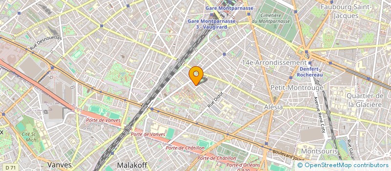 localisation de l'entreprise SCI CONCEPT APPART  PARIS