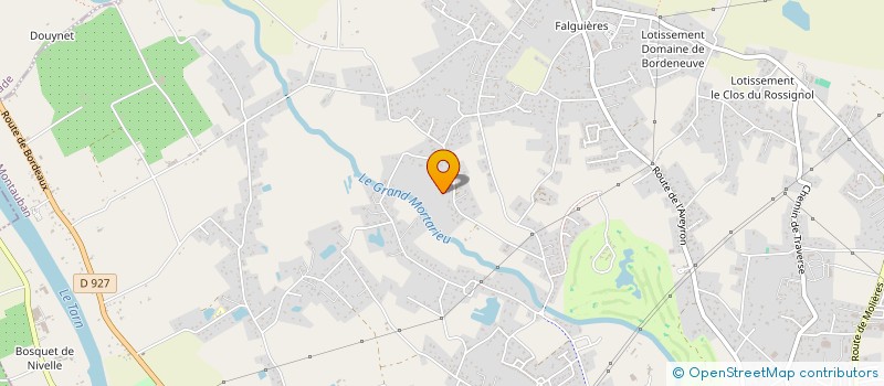 localisation de l'entreprise SCI CONCEPT HABITAT  MONTAUBAN