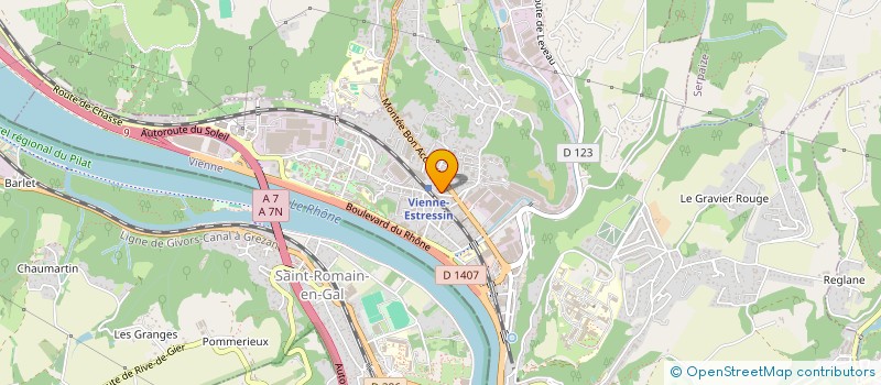 localisation de l'entreprise SCI CONCEPT IMMO  VIENNE