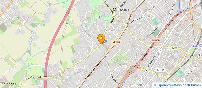 localisation de l'entreprise SCI CONCEPTIMMO  MARCQ-EN-BARUL