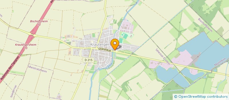 localisation de l'entreprise SCI CONCEPTION  KRAUTERGERSHEIM