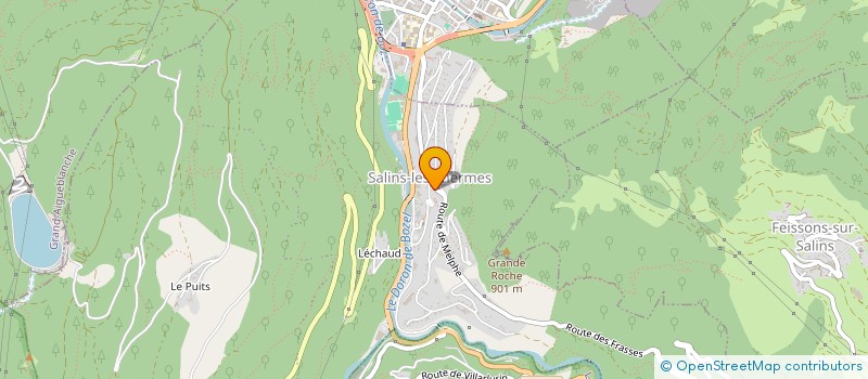 localisation de l'entreprise SCI CONCERTO GROSSO  SALINS-FONTAINE