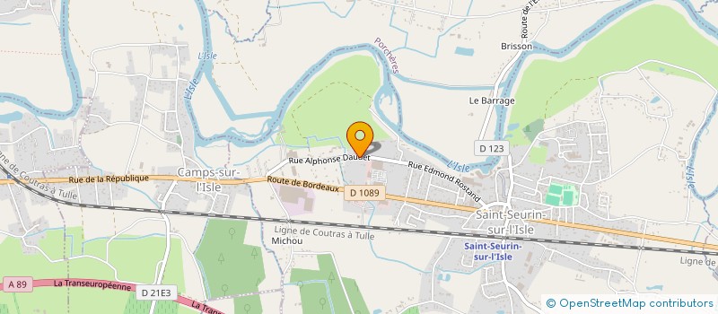 localisation de l'entreprise SCI CONCHOU  SAINT-SEURIN-SUR-L'ISLE