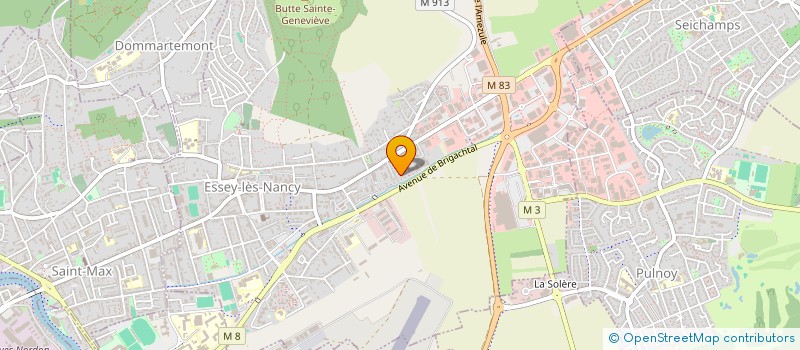 localisation de l'entreprise SCI CONCILE  ESSEY-LES-NANCY