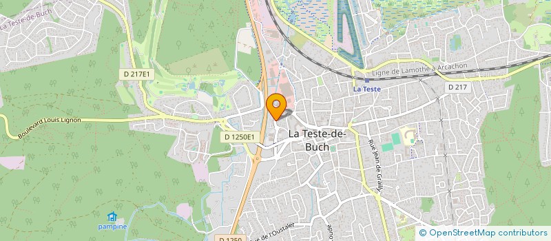 localisation de l'entreprise SCI CONCORDE  LA TESTE-DE-BUCH