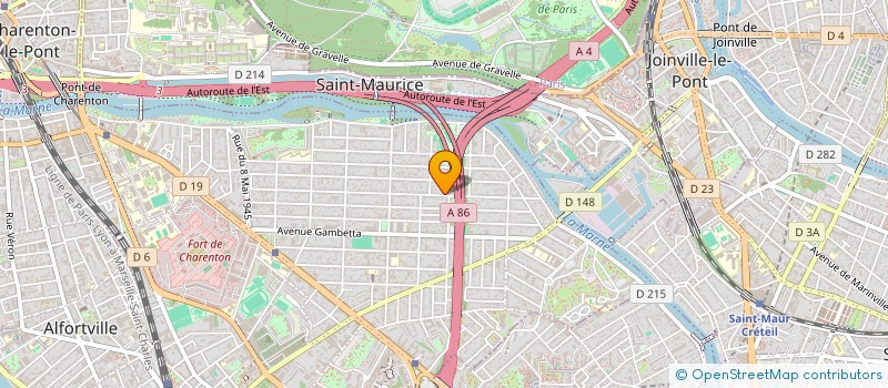 localisation de l'entreprise SCI CONCORDE à MAISONS-ALFORT