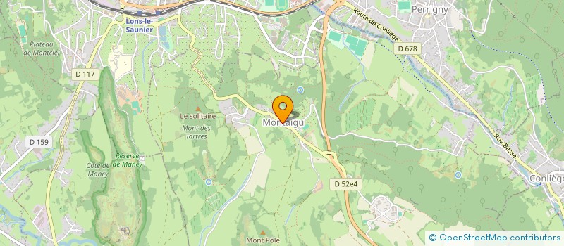 localisation de l'entreprise SCI CONCORDE  MONTAIGU