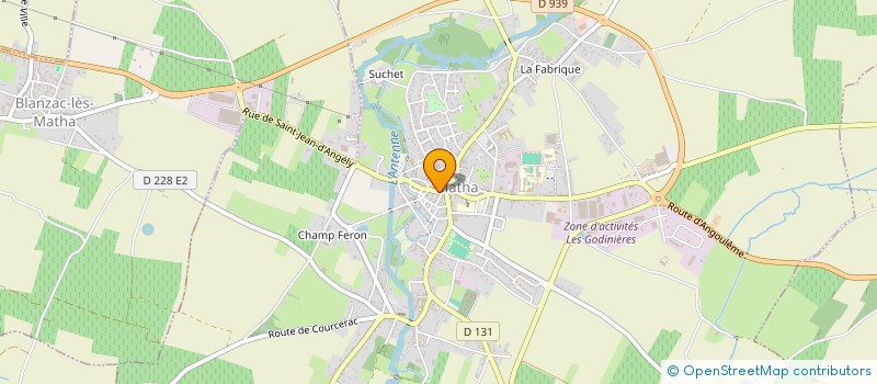 localisation de l'entreprise SCI CONCORDE  MATHA