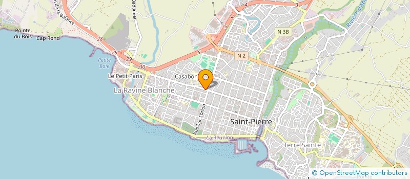 localisation de l'entreprise SCI CONCORDE à SAINT-PIERRE