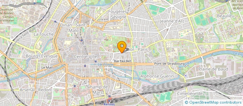 localisation de l'entreprise SCI CONCORDE  RENNES