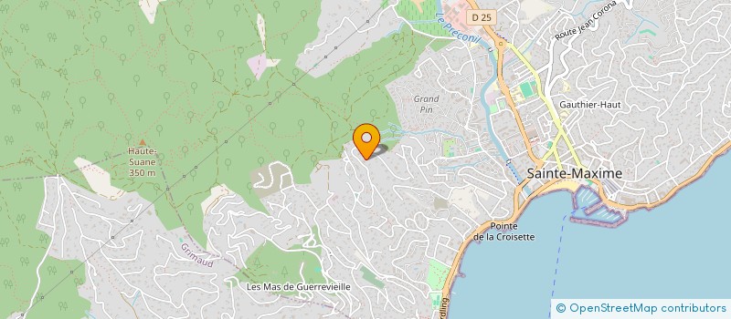 localisation de l'entreprise SCI CONCORDE à SAINTE-MAXIME