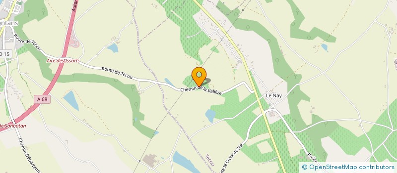 localisation de l'entreprise SCI CONCORDE  TECOU