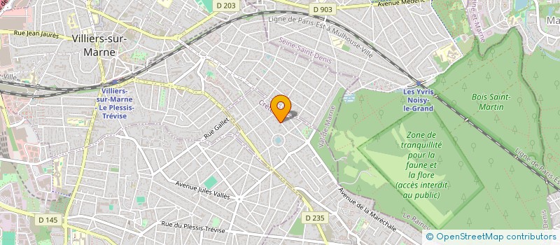 localisation de l'entreprise SCI CONCORDE à LE PLESSIS-TREVISE