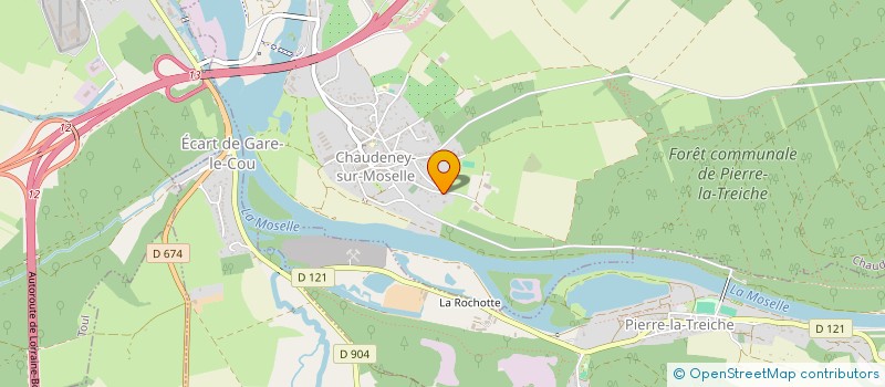 localisation de l'entreprise SCI CONCORDE  CHAUDENEY-SUR-MOSELLE