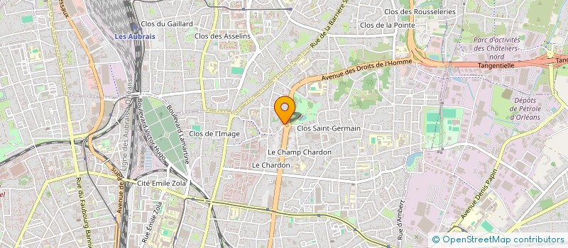 localisation de l'entreprise SCI CONCORDE  SARAN