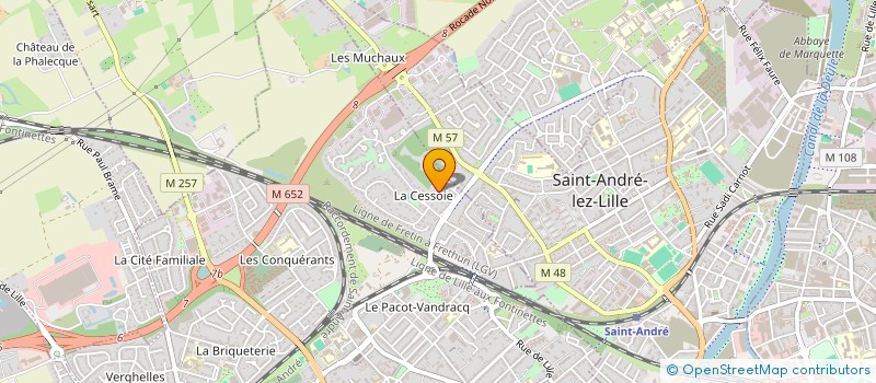 localisation de l'entreprise SCI CONCORDE à LAMBERSART