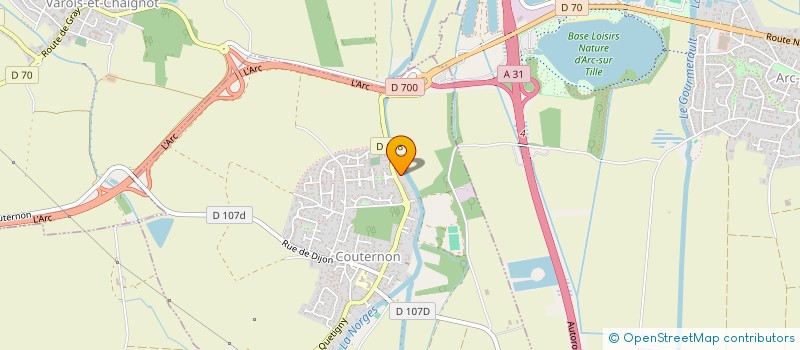 localisation de l'entreprise SCI CONCORDIA  COUTERNON