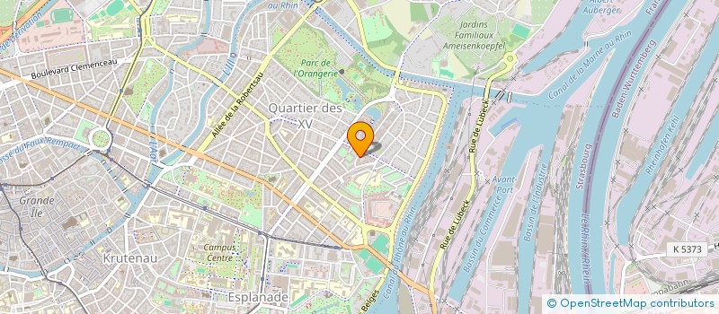 localisation de l'entreprise SCI CONCORDIA  STRASBOURG