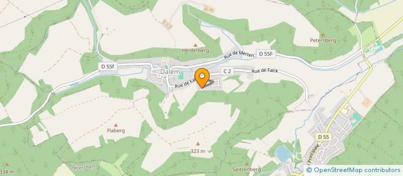 localisation de l'entreprise SCI CONCORDIA  DALEM